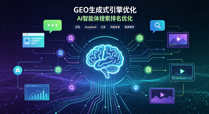 上思县GEO 浪潮来袭：生成式引擎优化崛起，创作者争抢豆包、DeepSeek、元宝智能体流量入口